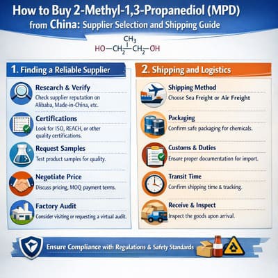 How to Buy 2-Methyl-1,3-Propanediol (MPD) from China: Supplier Selection and Shipping Guide