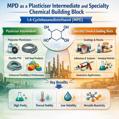MPD as a Plasticiser Intermediate and Specialty Chemical Building Block