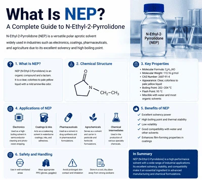 What Is NEP? A Complete Guide to N-Ethyl-2-Pyrrolidone