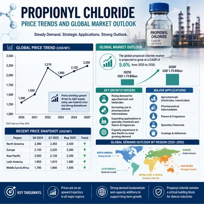 Propionyl Chloride Price Trends and Global Market Outlook