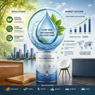 Low-VOC Waterborne Polyurethane: Regulations & Market Outlook