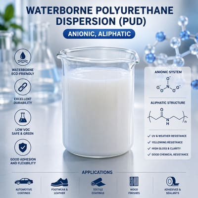 Waterborne Polyurethane Dispersion (PUD) — Anionic, Aliphatic